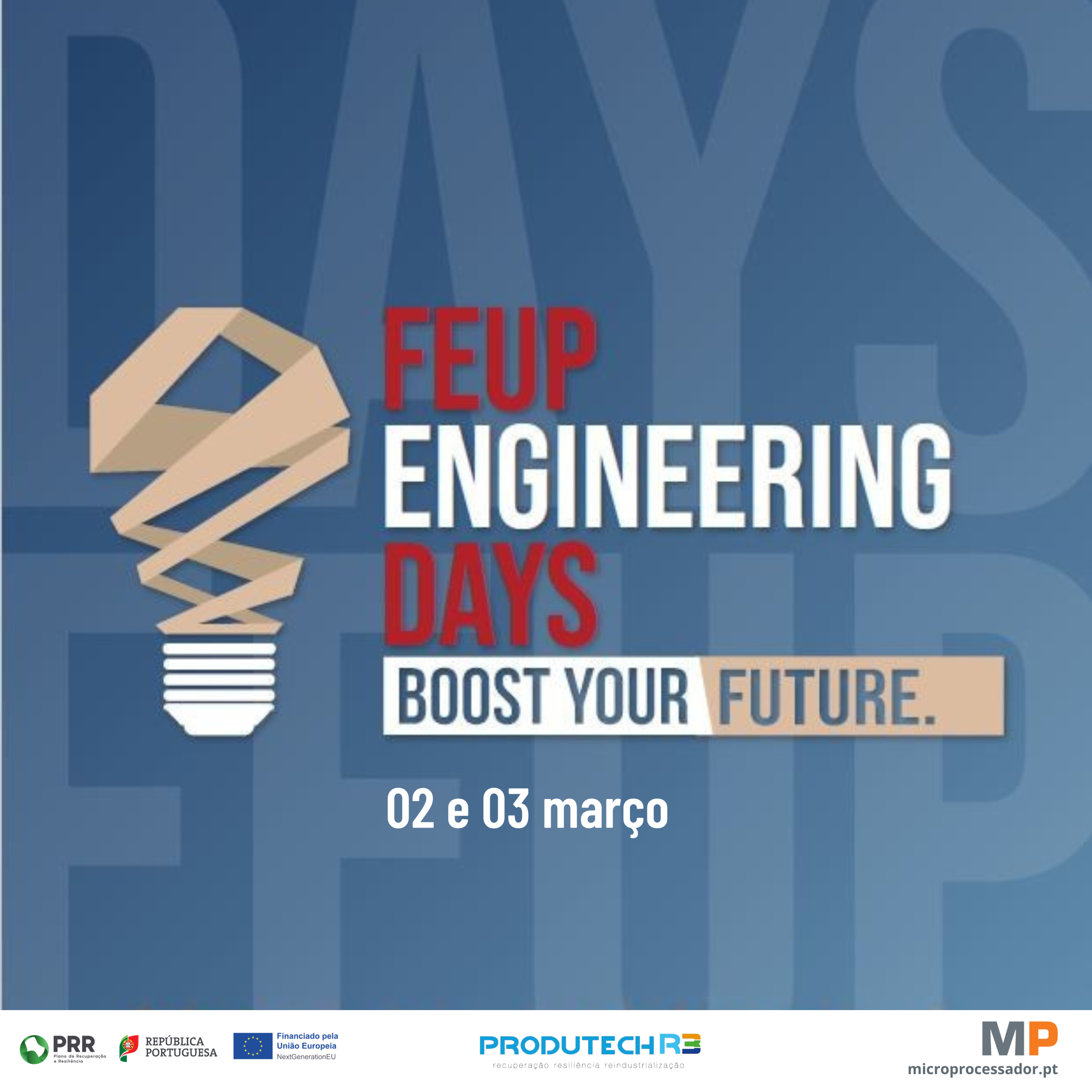 Microprocessador at FEUP Engineering Days.